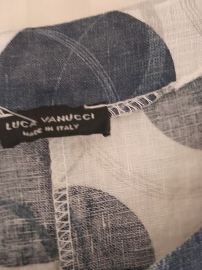 Lucy Vanucci  Linen Top New
