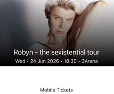 Robyn Ticket Standing!!