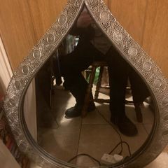 Moroccan style metal mirror postage extra