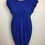 New look Maternity royal blue knee length pencil dress 10/12 postage included Image 2