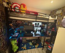 X rocker gaming bed