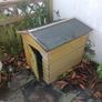 Dog kennel and plastic bed Image 2