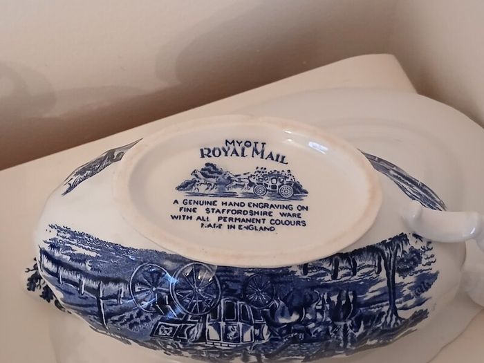 Myott Royal Mail Gravy  Bowl and Underplate Set