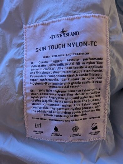 Stone Island Skin Touch Nylon-TC