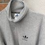 Vintage Adidas Fleece Zip Jacket Mens Large L Image 3