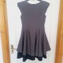 Grey Lined Dress - Size 10 Image 7