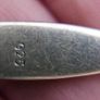 Vintage 925 Sterling Silver Pendant With Chain 5.1g L10,5" Image 6