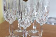 5 Opera by Royal Crystal Rock - 24% Lead Crystal Vintage Champagne Glasses
