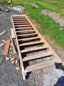 temporary stairs
