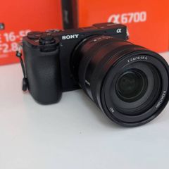 Sony a6700 with 16-55 f2.8 G lens and camera