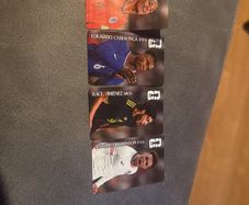 Panini World Cup 2026 Coca-Cola stickers Bundle including: Antonee Robison(USA),Virgil Van Dijk(Ned),Eduardo Camavinga(Fra),Raul Jimenez(Mex).