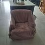 Armchair with cover Image 3