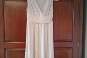 Sand coloured sun dress
