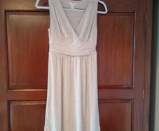 Sand coloured sun dress