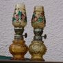 Vintage Miniature Oil Lamps 25 each Image 2