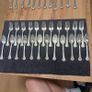 F.B. Rogers American Chippendale silver-plated cutlery set Image 9