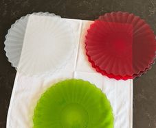 Glass Serving Plates