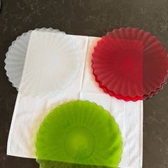 Glass Serving Plates