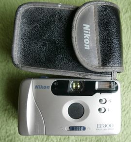 Nikon EF300 Compact Point and Shoot 35mm Film Camera- Tested
