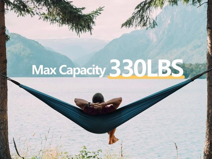 Camping Hammock - Ultralight Portable Travel Hammocks 150kg Capacity