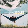 Camping Hammock - Ultralight Portable Travel Hammocks 150kg Capacity Image 2