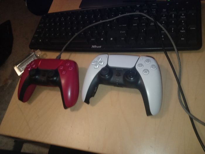 Red and white dual pulse controllers  read