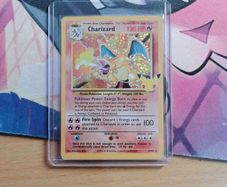 Charizard celebration  25 anniversary holo excellent condition