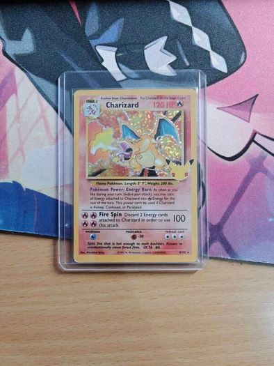 Charizard celebration  25 anniversary holo excellent condition