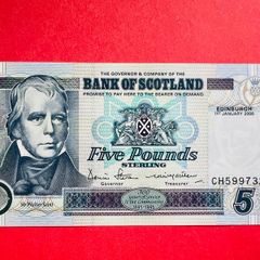 Scotland  5. Pounds   2006  Pick  119. COMMEMORATIVE ISSUE ( Uncirculated )