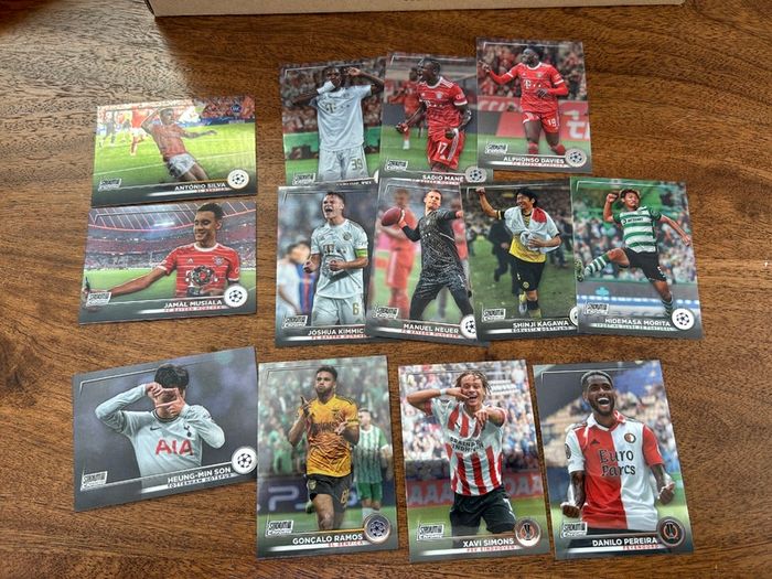 Topps Panini 4Kg / 1600+ football Cards Lot Bulk Bundle all different