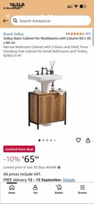 bathroom undersink