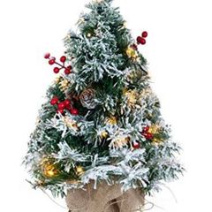 Christmas tree, small 22inches. Comes with lights-decorations
