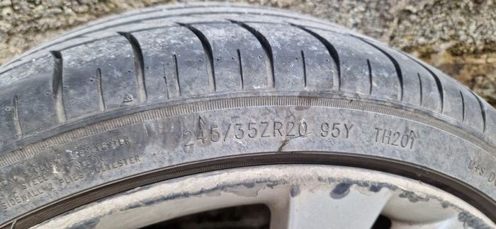 20 Alloy Rims with Tyres Vauxhall Insignia 2011