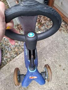micro scooter seat with O bar