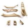 Original Right Hand Drive RHD For BMW 5 series F10 F11 Gray Beige Black Car Interior Inner Door Handle Panel Pull Trim Cover Image 5
