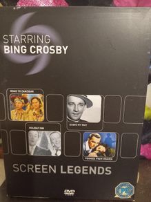 Bing Crosby Screen Legends 4 Dvd Boxset Collection Vintage Movies