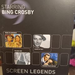 Bing Crosby Screen Legends 4 Dvd Boxset Collection Vintage Movies