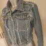 Estee Brown studded denim jacket size S Postage included Image 2