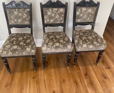 Antique chairs and stools