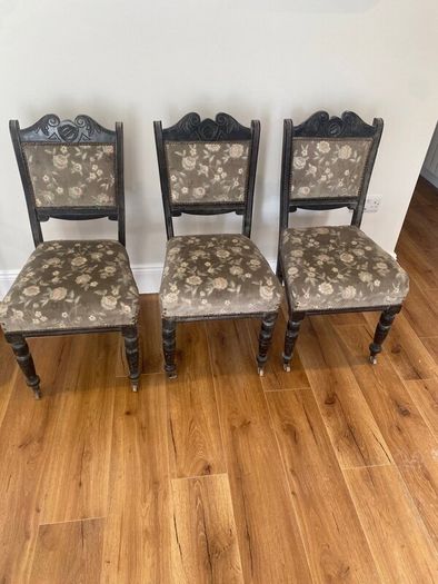 Antique chairs and stools