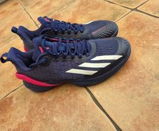 Adidas cybersonic clay tennis shoes mens