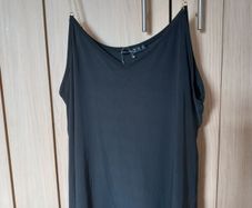 Ladies Black Cami Chain Strap Top