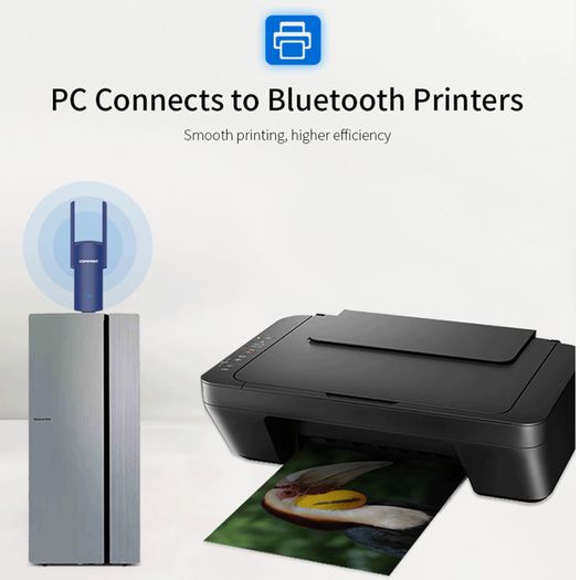 COMFAST Bluetooth+WiFi(1300Mbps) Dual Band (2.4G/5G) USB Adapter/Dongle+Hotspot - 2x3dbi Foldable External Antennas (Brand New/Warranty)