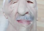 old man mask Halloween