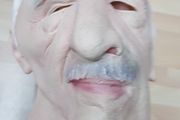 old man mask Halloween