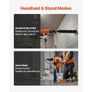 Diamond Core Drilling Machine, 200 mm Drilling Diameter, 2-in-1 Handheld & Stand-Mount Dry and Wet Concrete Core Drill Rig with 4 Bits, 1000/2 Image 5