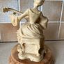 Vintage Midcentury Lady playing a Mandilin Image 6