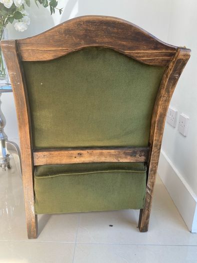 Vintage 1920/30s oak bedroom chair