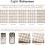 Rugs Living Room Area Rug 200x300cm Beige Bedroom Large Checkered Carpet Washable Non Slip Lounge Office Dining Room Soft Low Pile Modern Geometric Carpets Image 2
