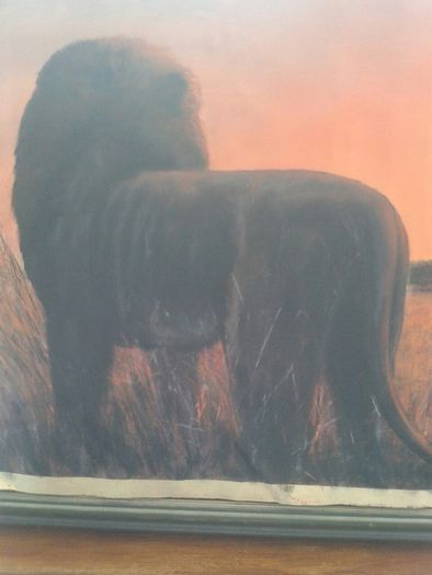 Beautiful African Oil Painting
